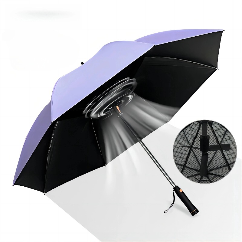 Golf Umbrella Large - Paraplu met versterkte constructie, lange steel,