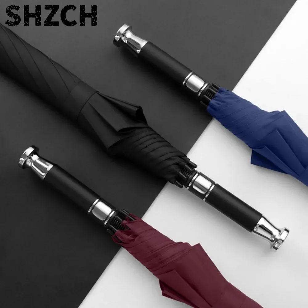 Golf Umbrella Large - Grote herenparaplu, hoogwaardige golfparaplu met rechte