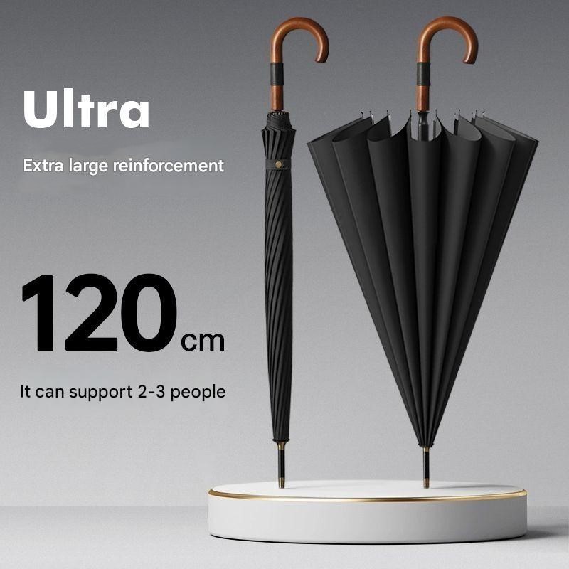 16-rib extra grote paraplu met - Golf Umbrella Large recensie en prijs