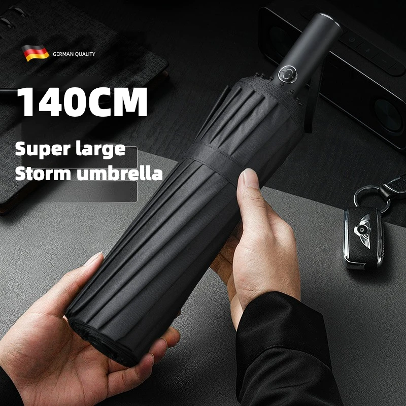 Super Large 140CM Automatic Fo - Golf Umbrella Large recensie en prijs