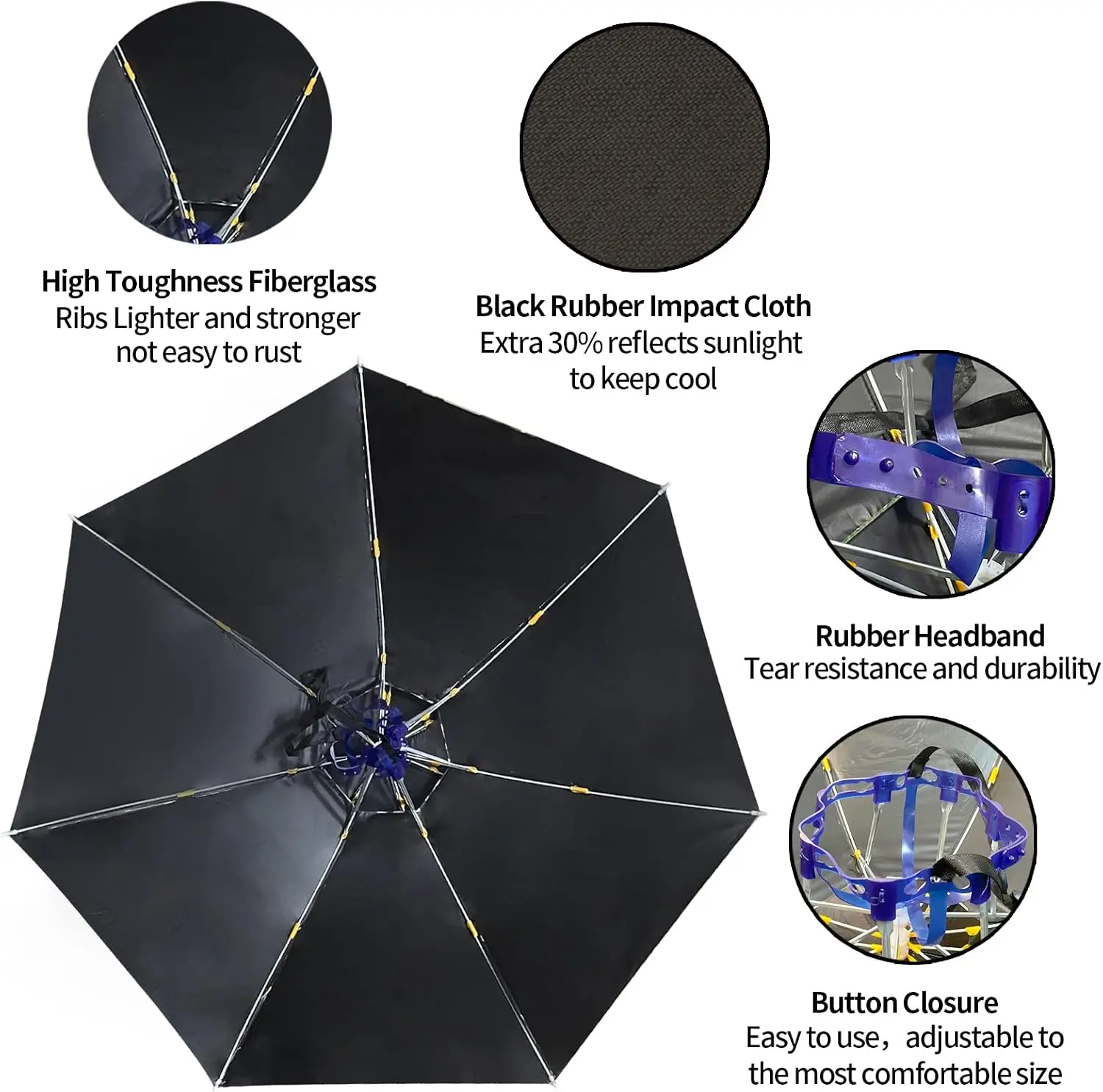 Parapluhoed, opvouwbaar, verst - Golf Umbrella Large recensie en prijs