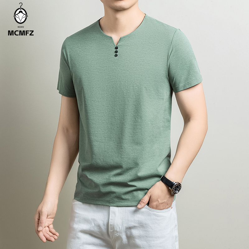 Basic Henley T-shirt voor here - Golf Tees recensie en prijs