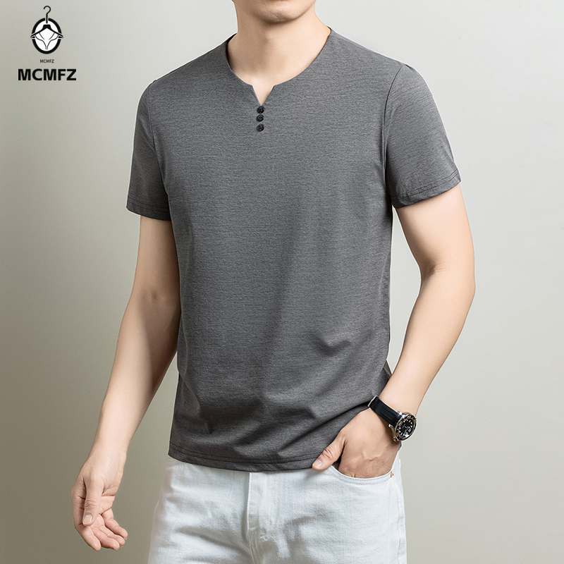 Basic Henley T-shirt voor here - Golf Tees recensie en prijs
