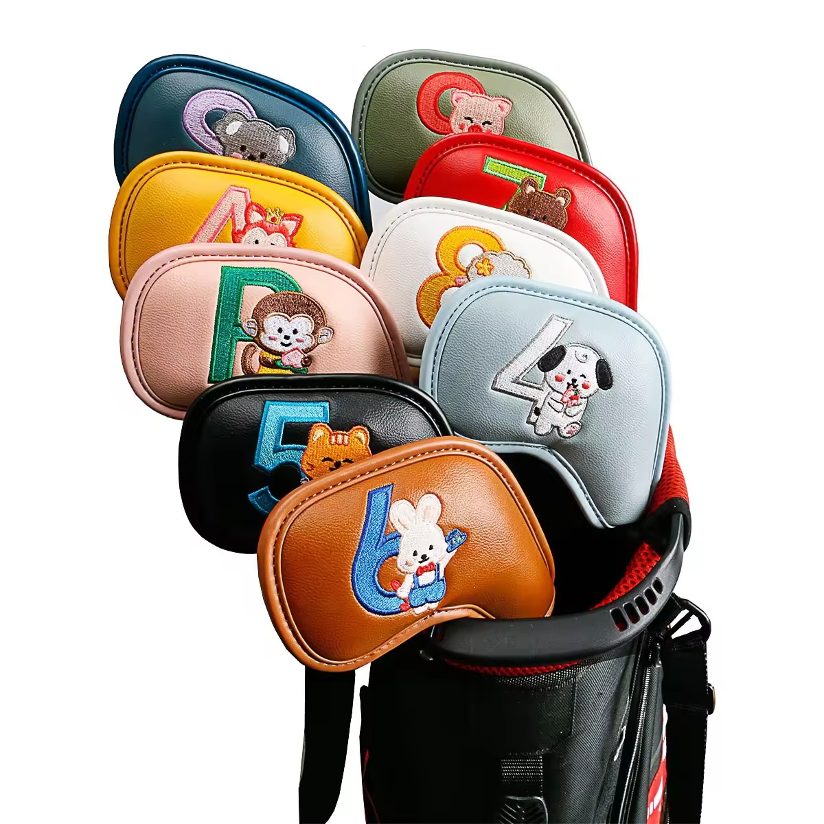 9 stuks schattige cartoon dier - Golf Clubs recensie en prijs