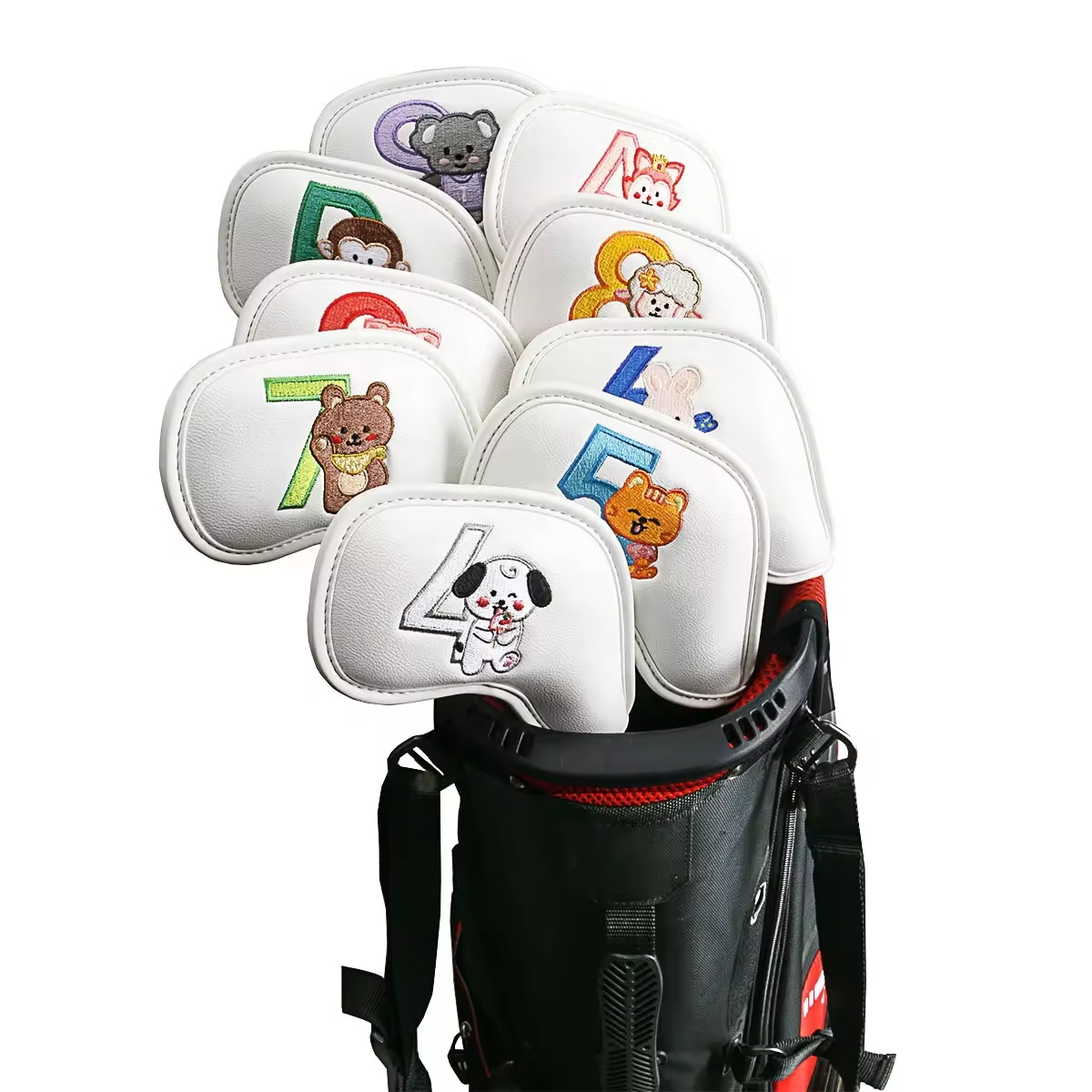 9 stuks schattige cartoon dier - Golf Clubs recensie en prijs